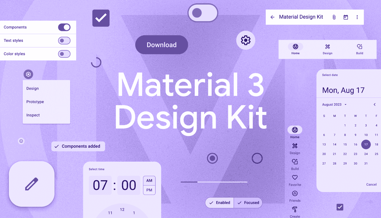 Google Material Design v3